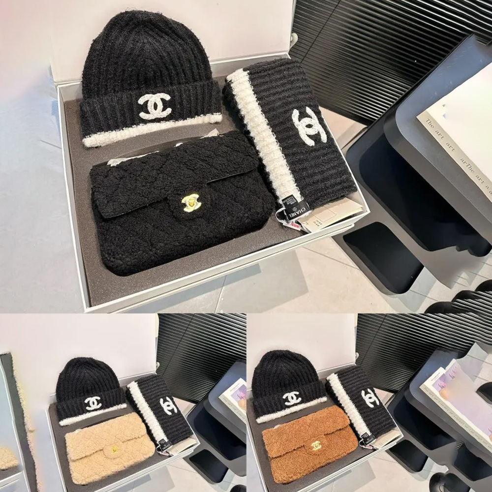 Chanel Classic Flap Bag Suit 1112 LLS542 26cm