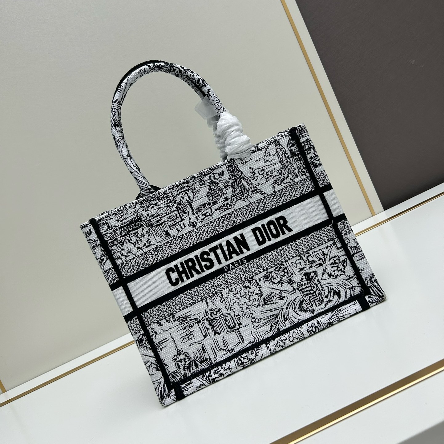 Dior Bag Book Tote Top Handle Bag M1265