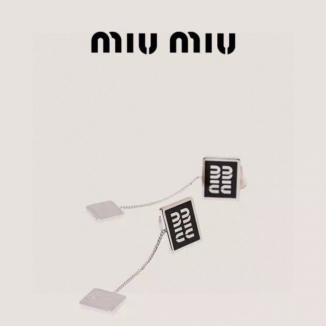Miu Miu Jewelry Earring letter earrings