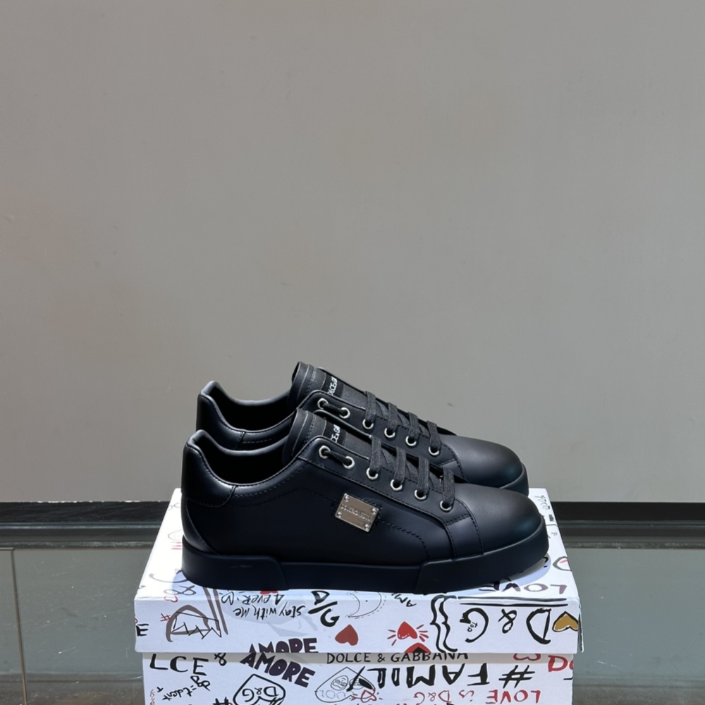 D&G Shoes Casual Shoes Cowhide Shoe