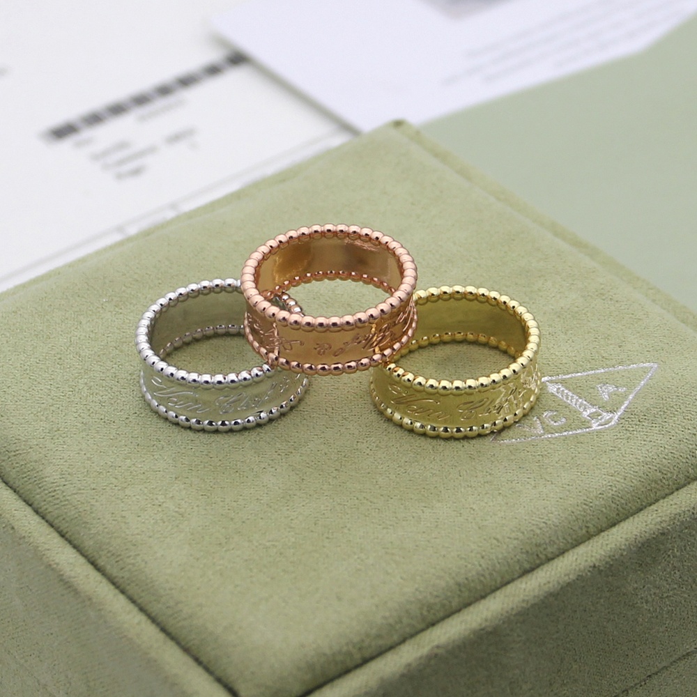 Van Cleef & Arpels Jewelry Rings VCA signature ring