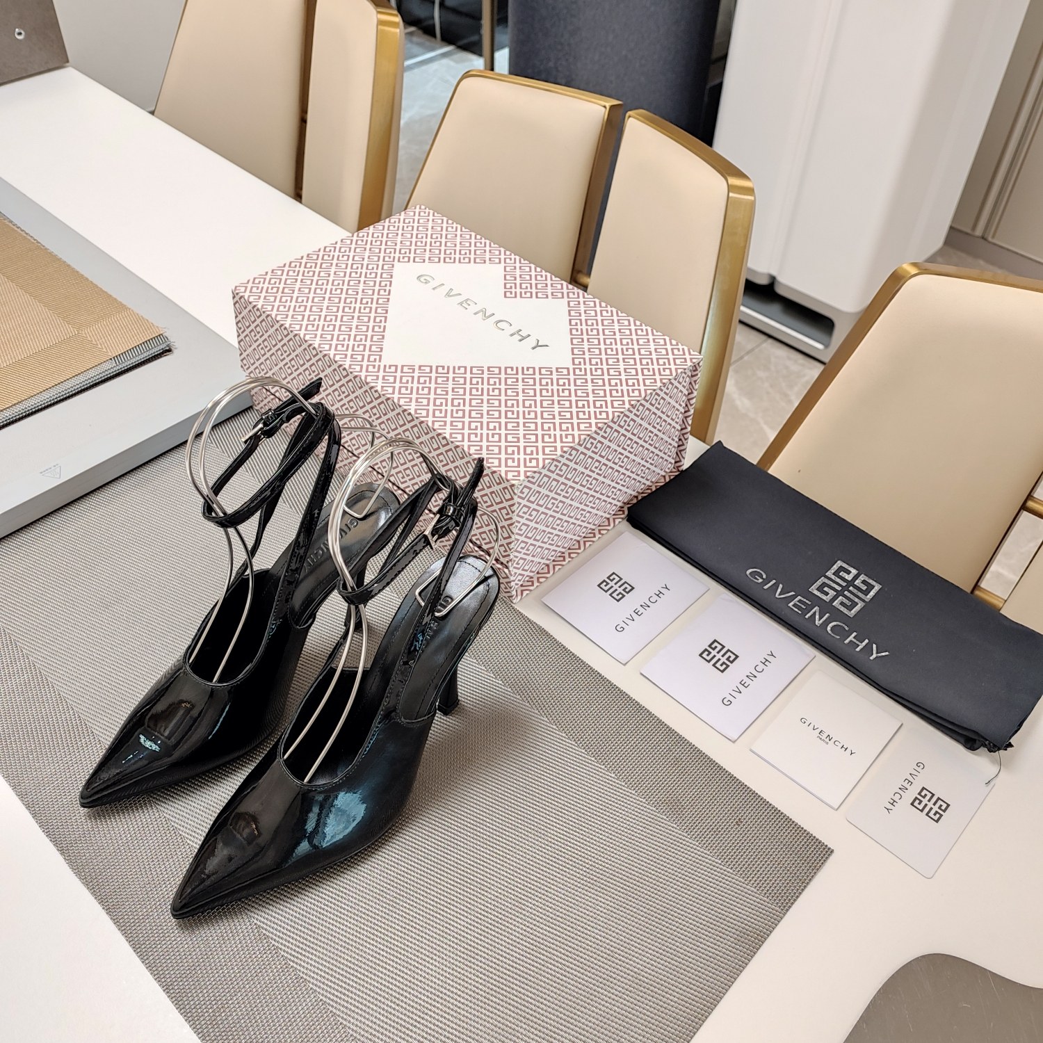 Givenchy Shoes Sandals Cowhide  10CM