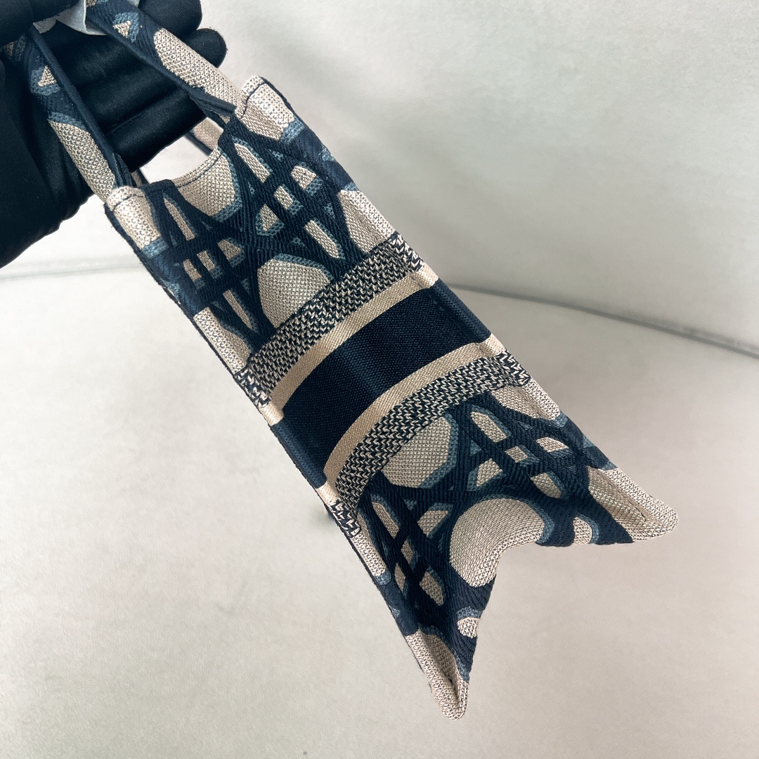 10A + top quality Small Dior Book Tote 1265 DLAM012 26.5cm