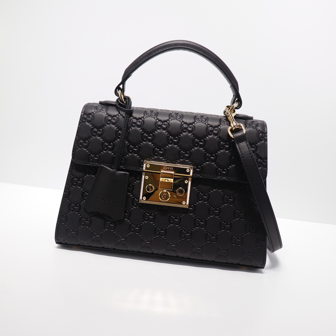 GUCCI padlock handbag 453188 SM022 28cm