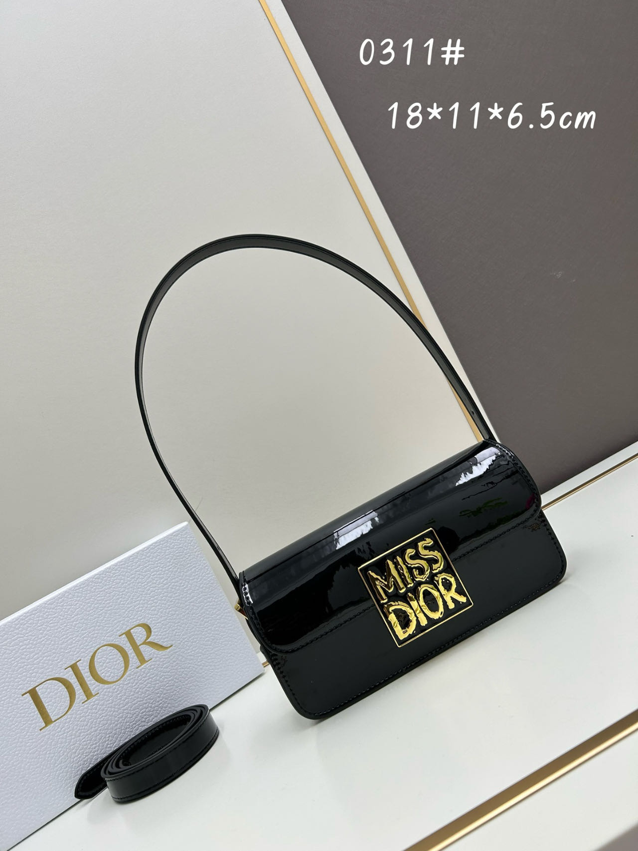 Miss Dior bag 0311 LM091 18cm