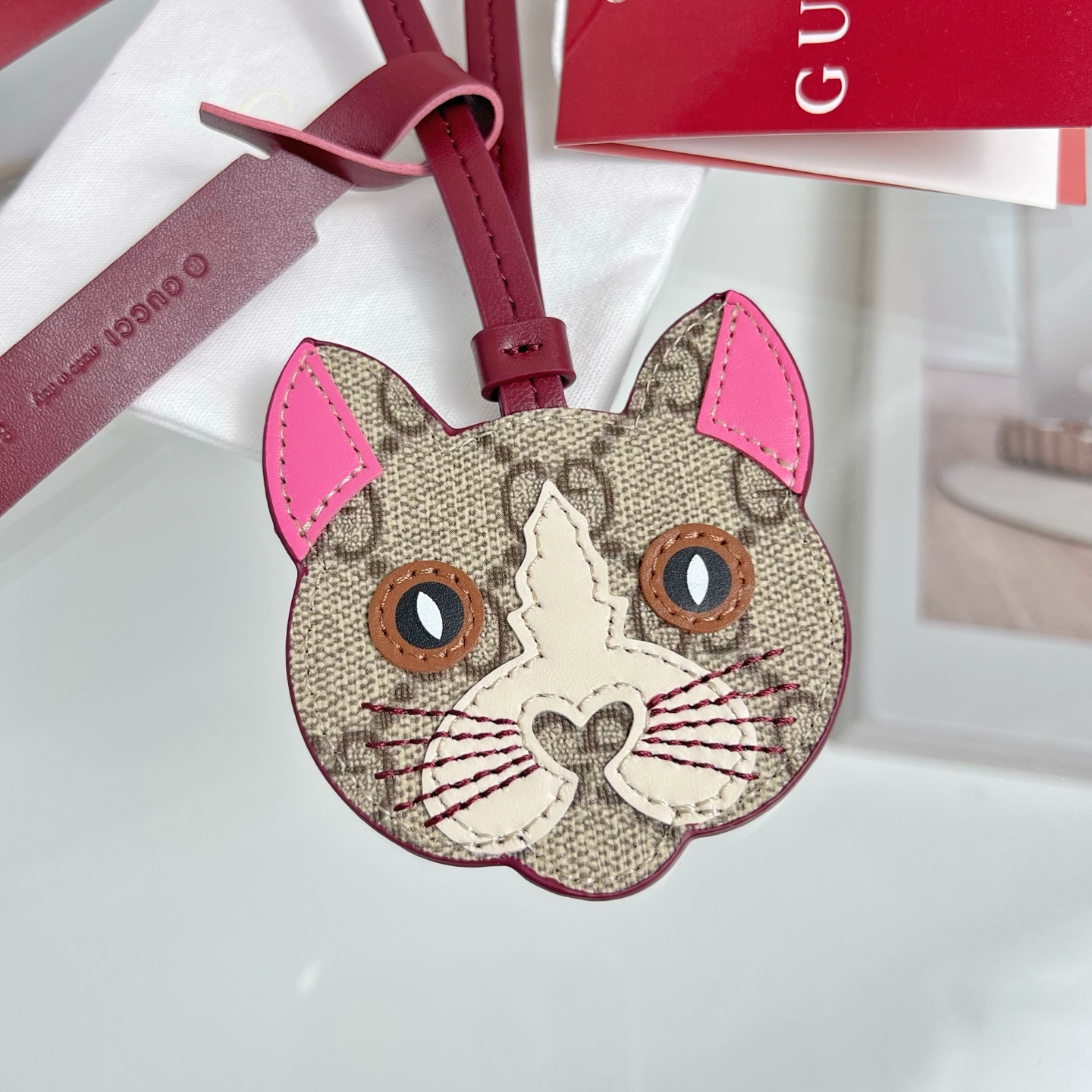 Gucci Key Chain Cat Keychain Charms Accessories