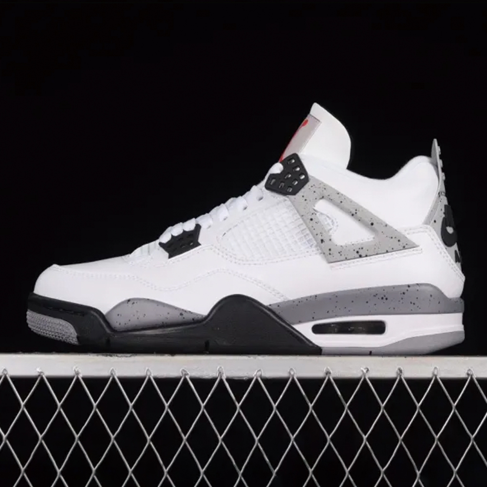 Air Jordan 4 Retro  White Black  AJ4 308497-103 XM003