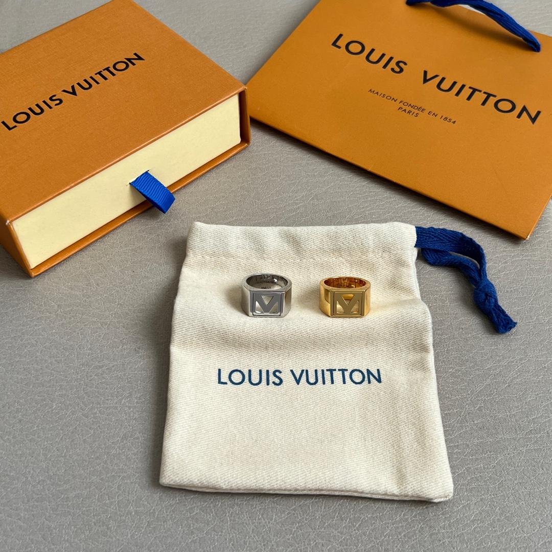 Louis Vuitton Jewelry Rings Unique design