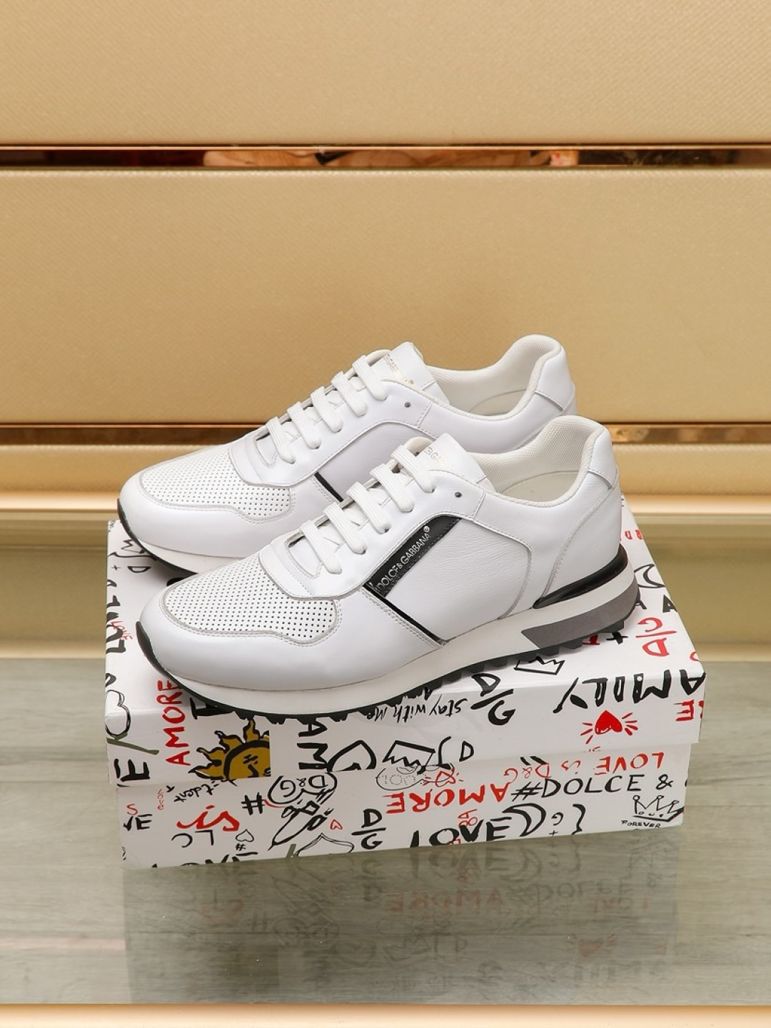 D&G Shoes Sports Shoes Leather