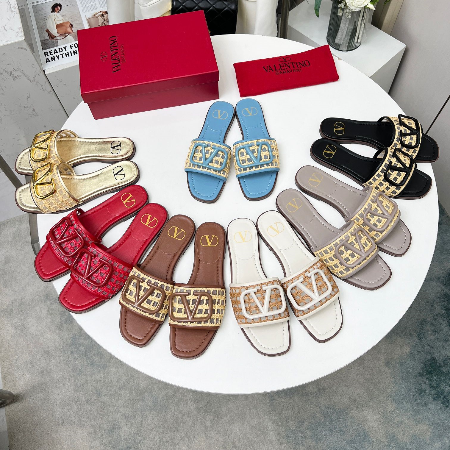 Valentino Shoes Comfortable and versatile women's slippers