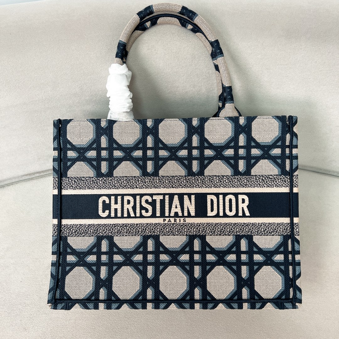 10A + top quality Medium Dior Book Tote 1296 DLAM022 36cm
