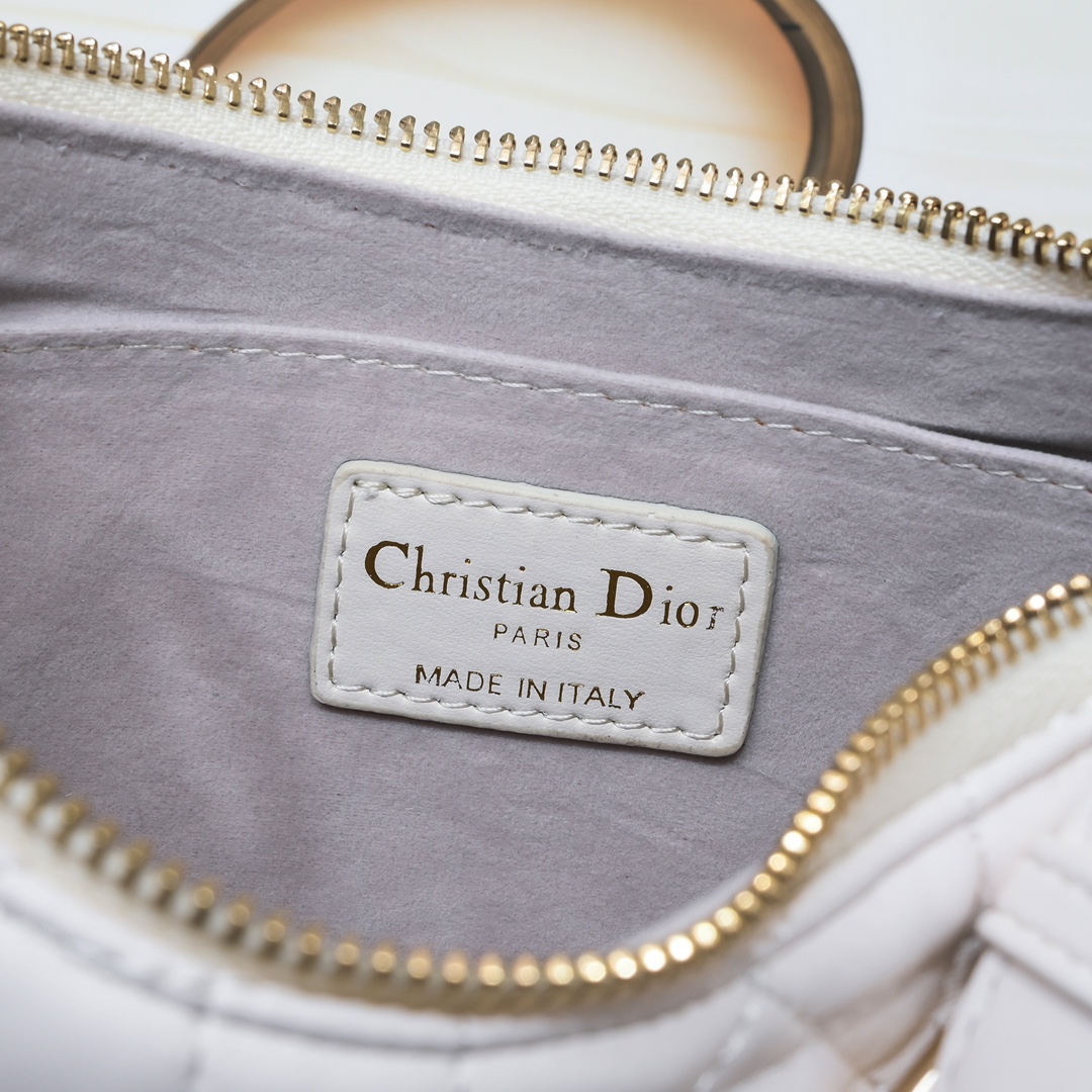 Dior CD Lounge bag 2029 White LM051 27cm