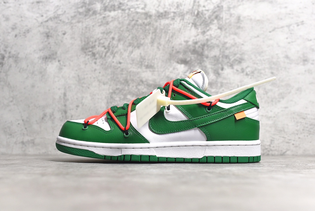 Off-White x NK SB Dunk Low LTHR OW CT0856-100 XM072