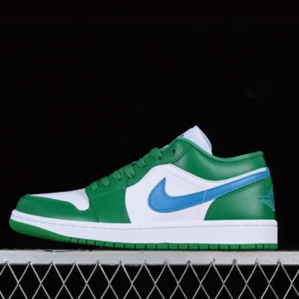 Air Jordan 1 Low  White Green  AJ1 DC0774-304 XM082