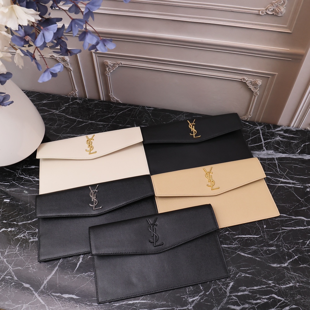 YSL Uptown Clutch 8025 LM031 27cm