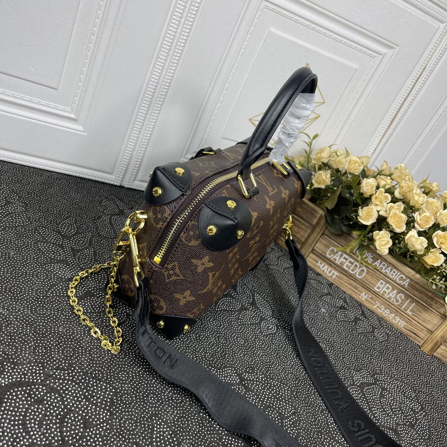LV Petite Malle Souple M45571 MQ081 20cm