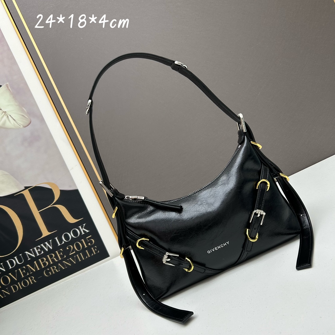 Mini Voyou Bag Black 2023 LM002 24cm
