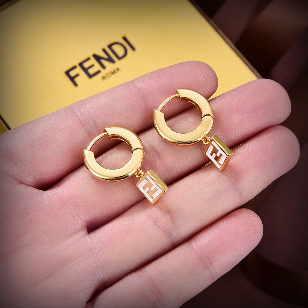Fendi Jewelry Earring Suya Exquisite