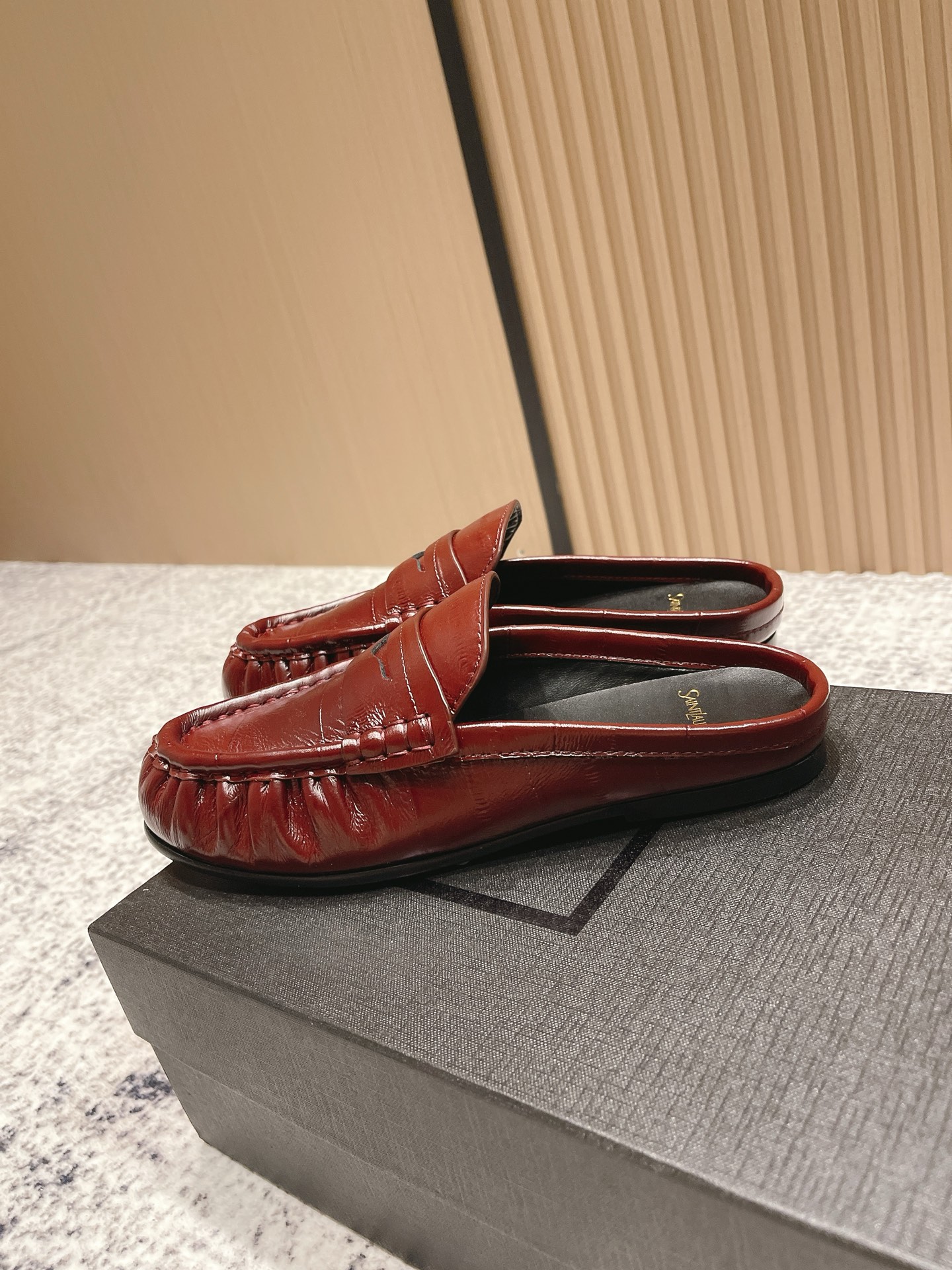 Saint Laurent Shoes Loafers Cowhide