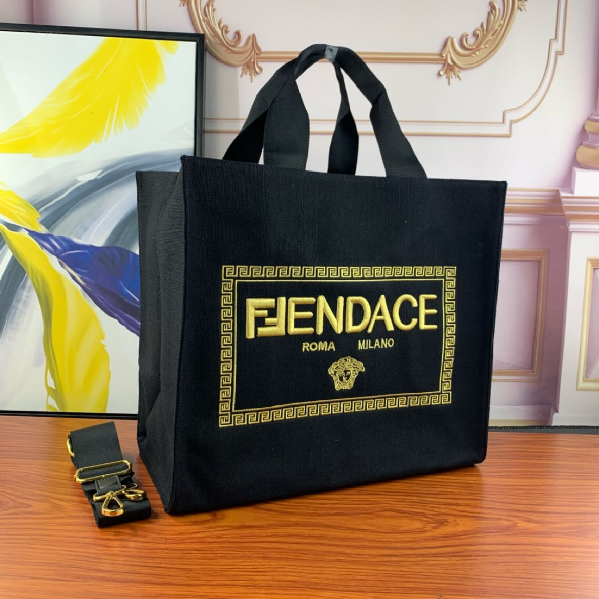 Fendi Sunshine Large Tote 3343 LM022 40cm