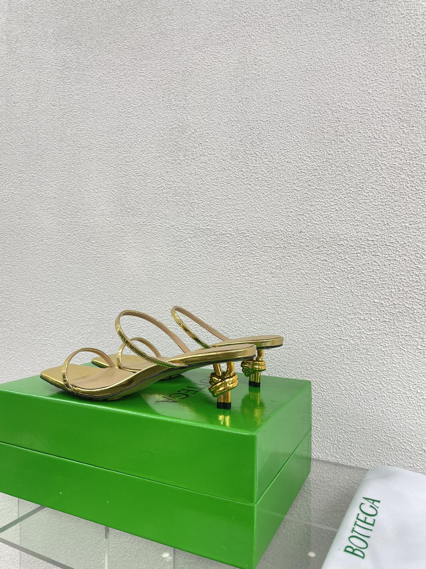 Bottega Veneta Shoes Sandals Knot Sheepskin