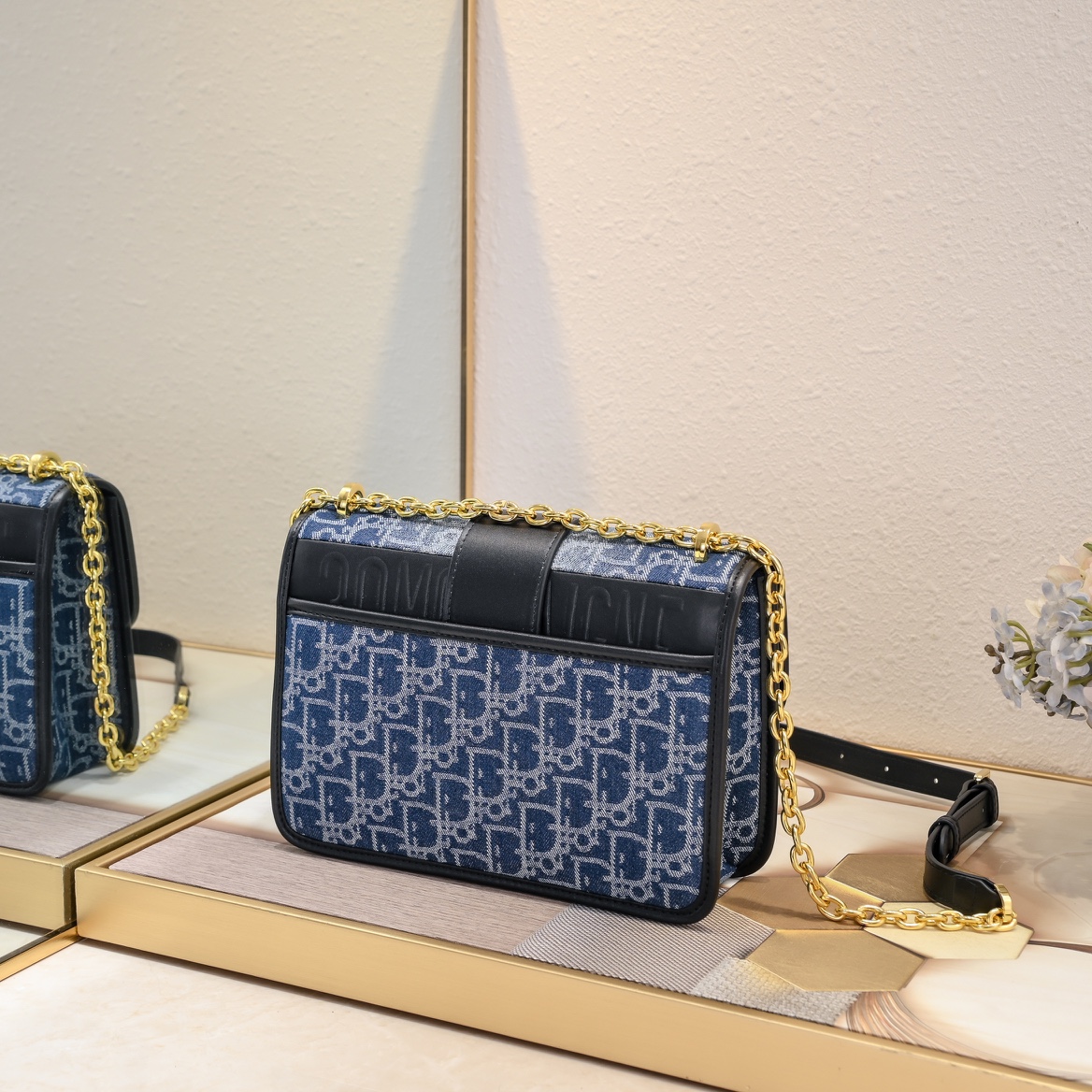 Dior 30 Montaigne Chain Bag 1005 LM581 25cm