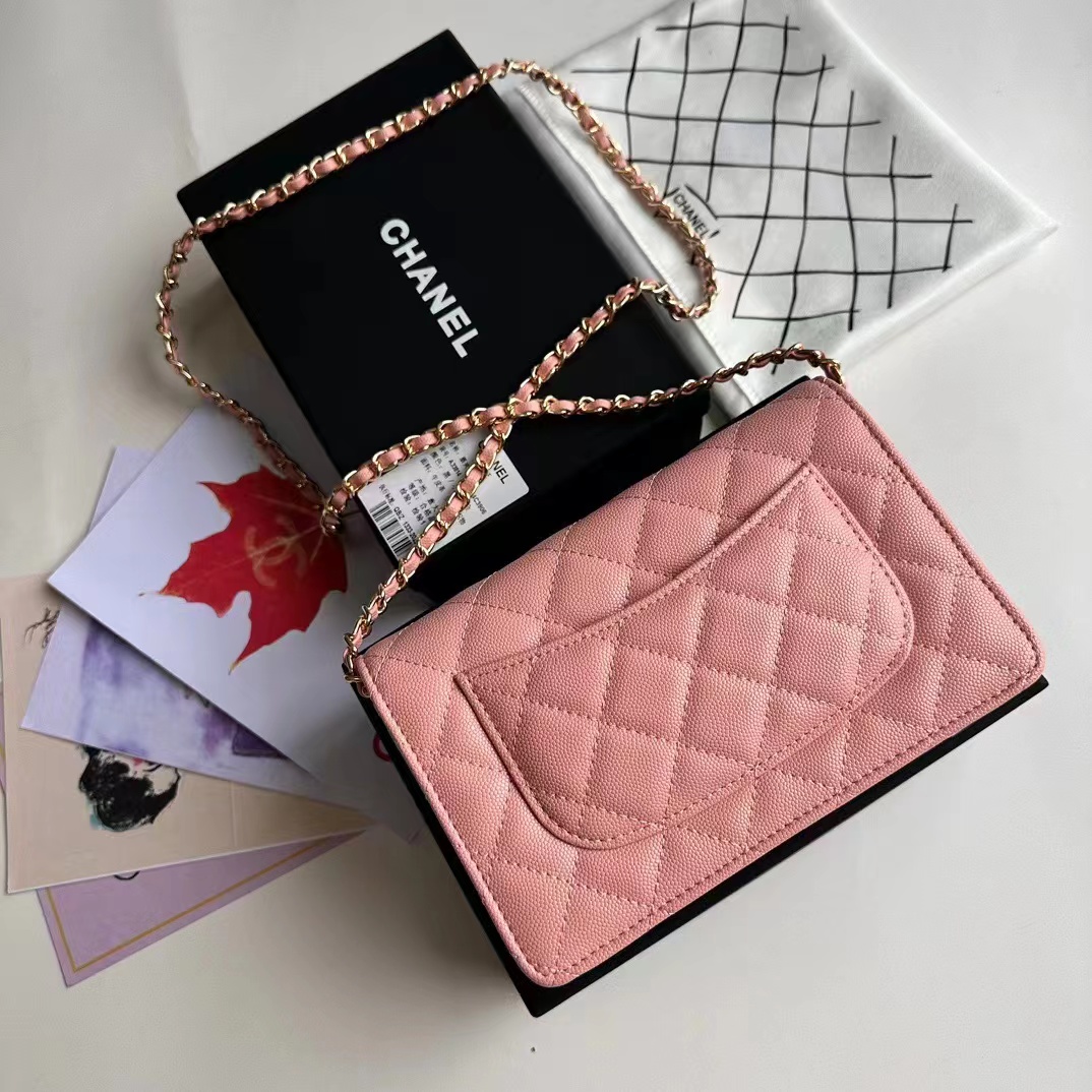 Chanel A33814 Pink LM531 19cm