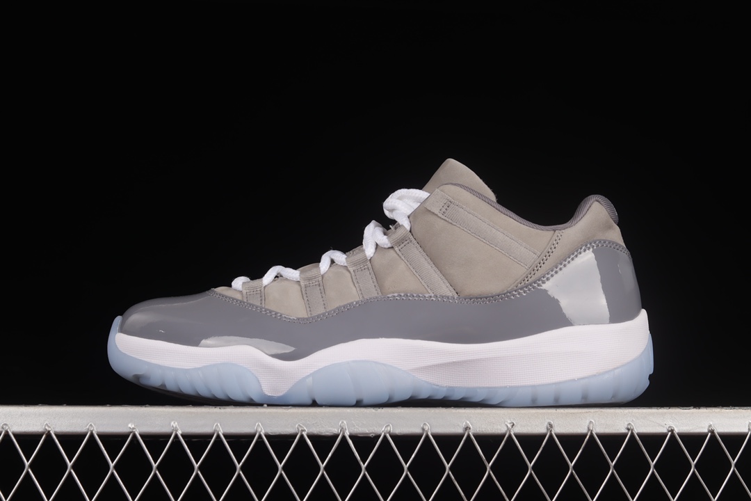 Air Jordan 11 Low“Cool Grey”AJ11 528895-003 XM033