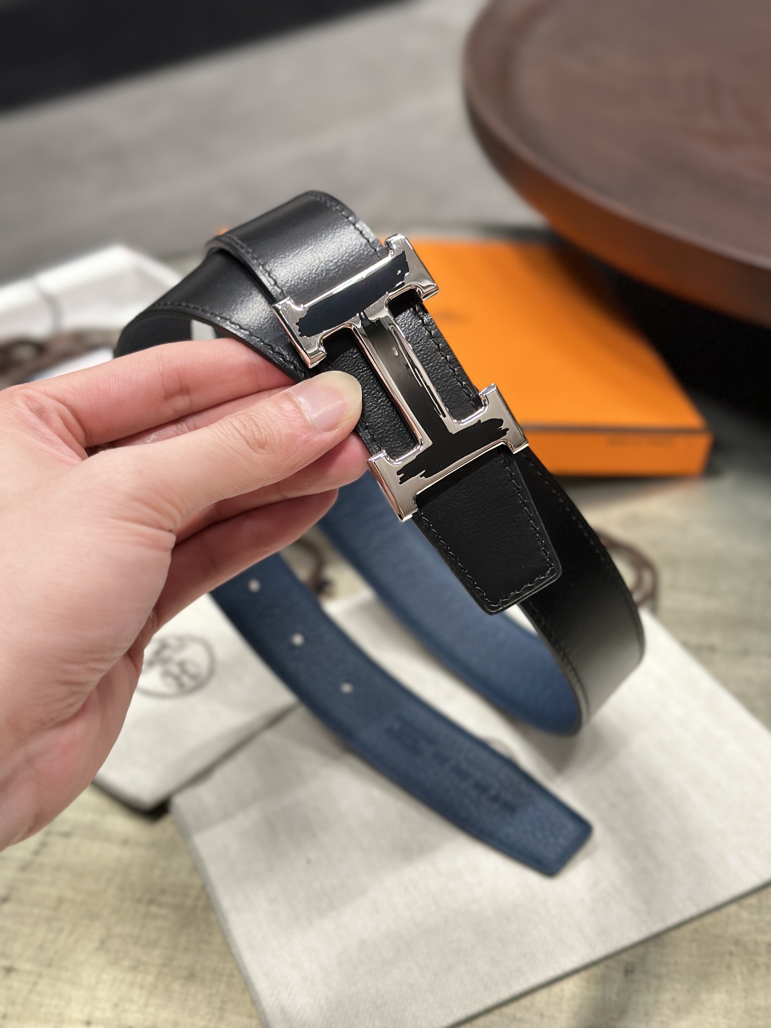 Hermes Belt 023 22PJ081 3.2cm