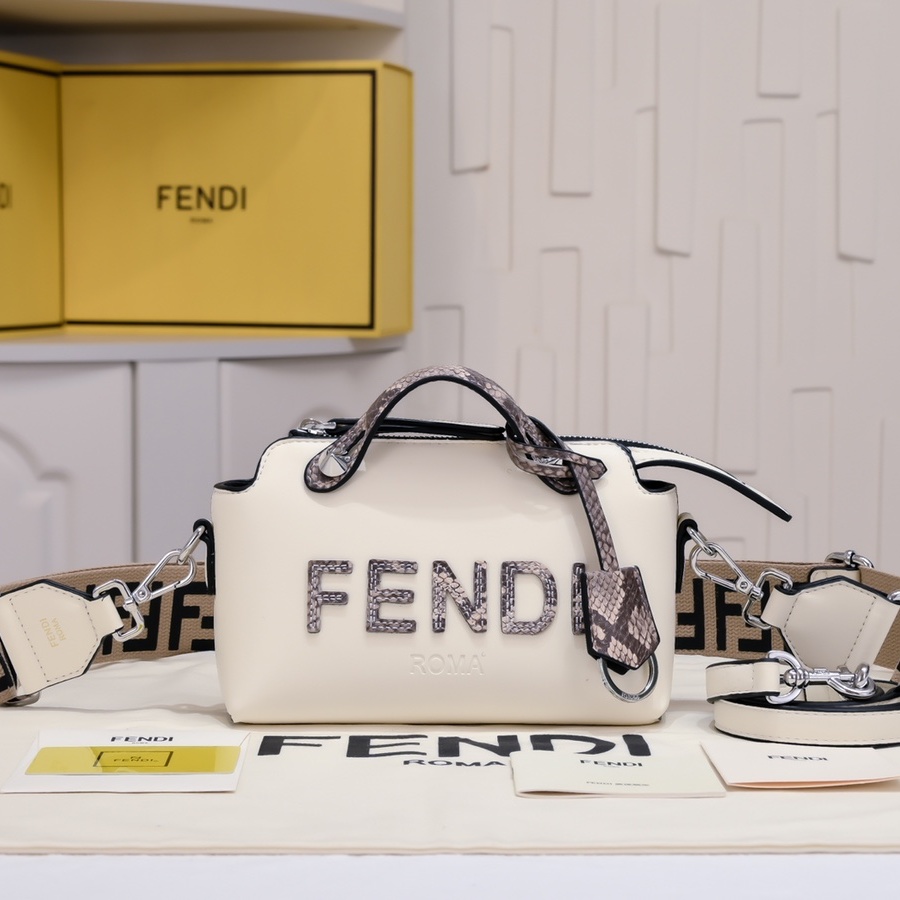 Fendi Bag By The Way Boston Shoulder Bag 8876