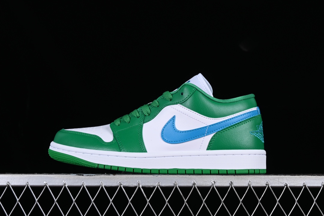 Air Jordan 1 Low  White Green  AJ1 DC0774-304 XM082
