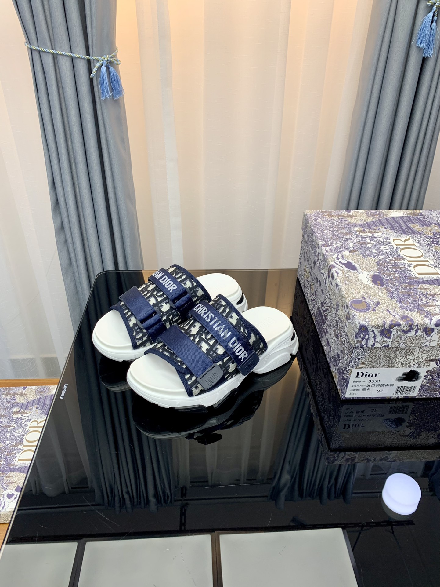 Dior Shoes Sponge cake thick soled slippers