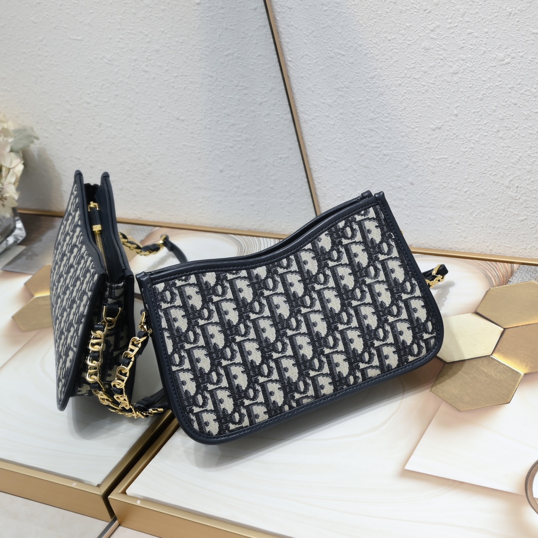 Dior Signature Hobo Bag 5666 XB071 23.5cm