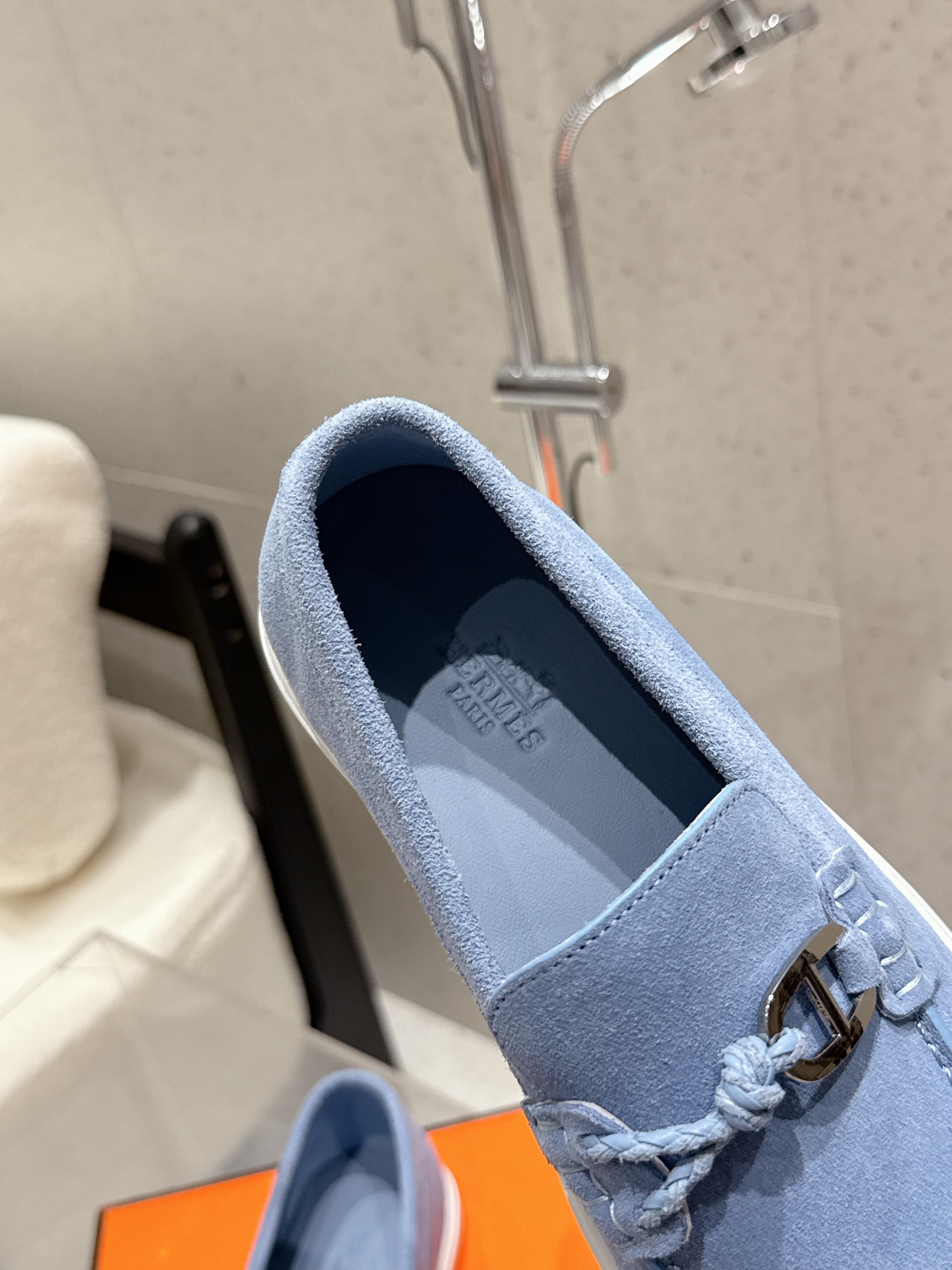 Hermes Shoes Loafers Cowhide