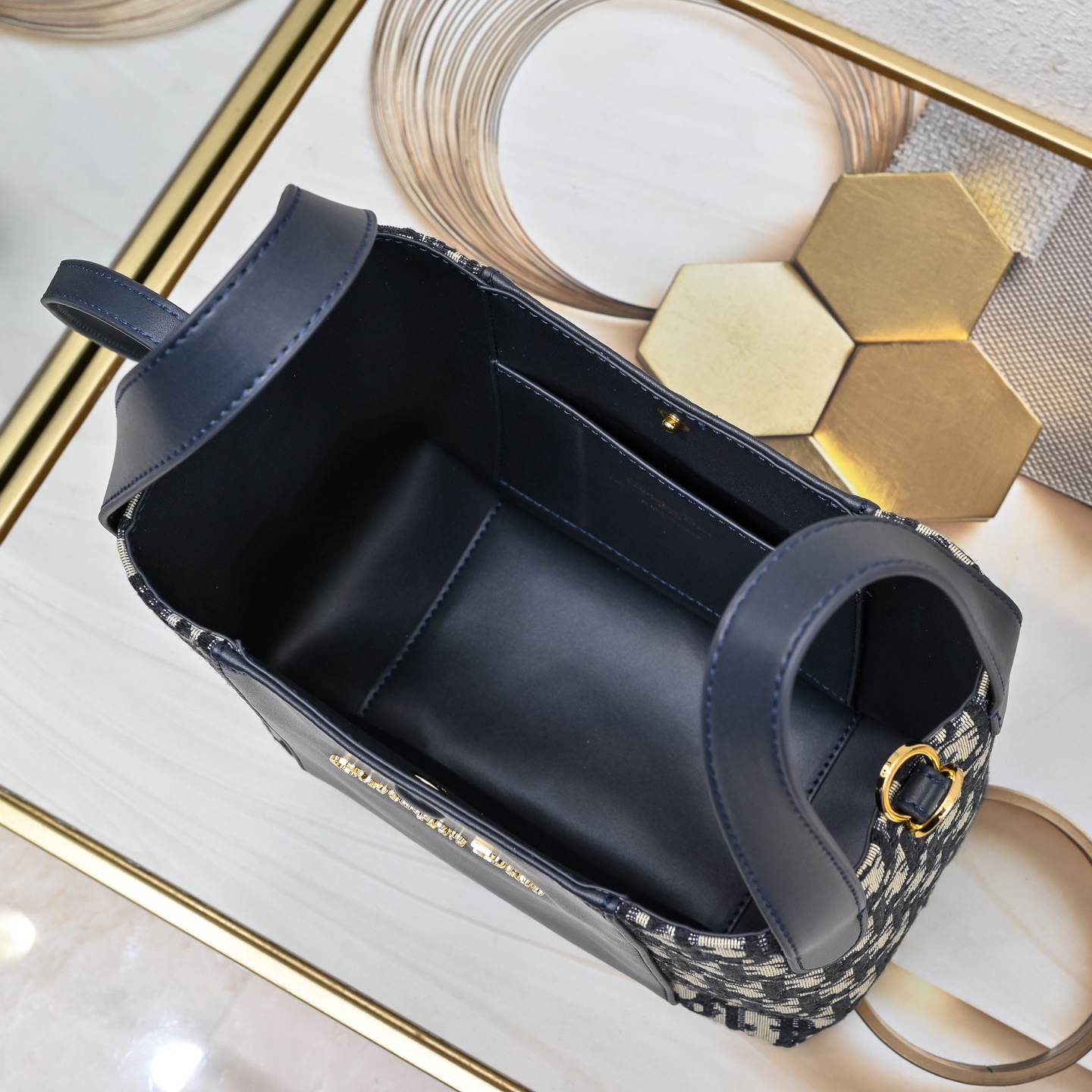 Dior Bag Signature Top Handle Bag 2840