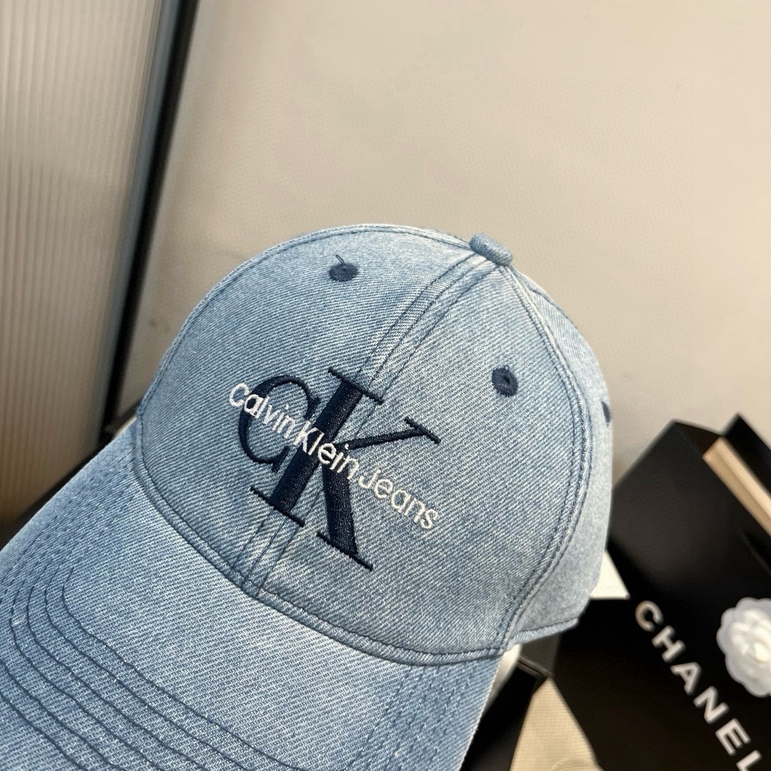 CK Hat Embroidered Peaked Cap 57cm Accessories