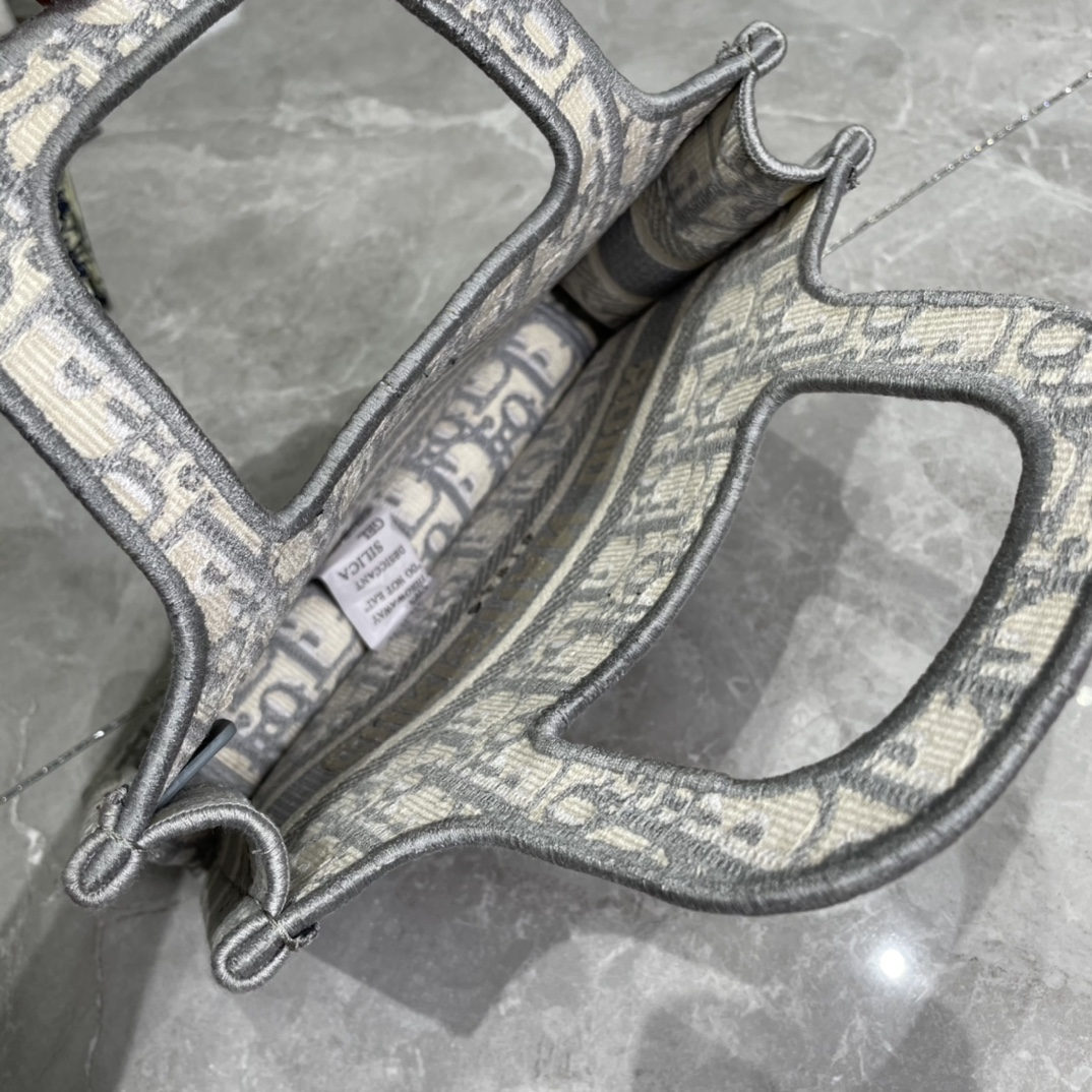 10A + top quality Mini Dior Book Tote 0175 XB041 23cm