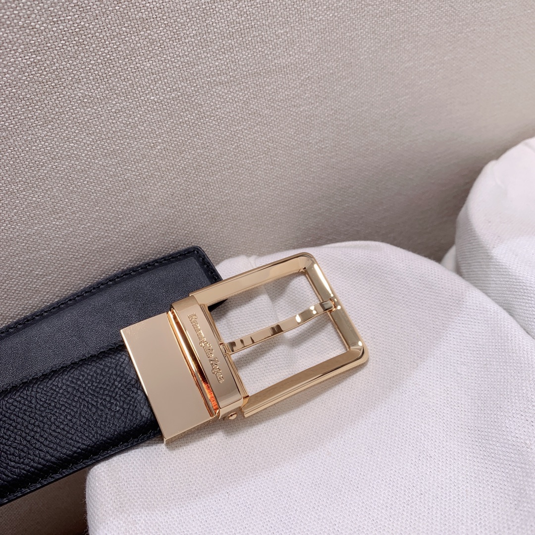 ZEGNA Belt 001 22PJ061 3.5cm