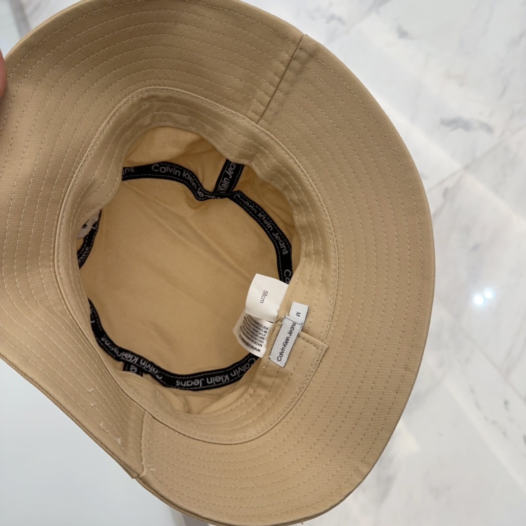 CK Hat Embroidered Bucket Hat Accessories