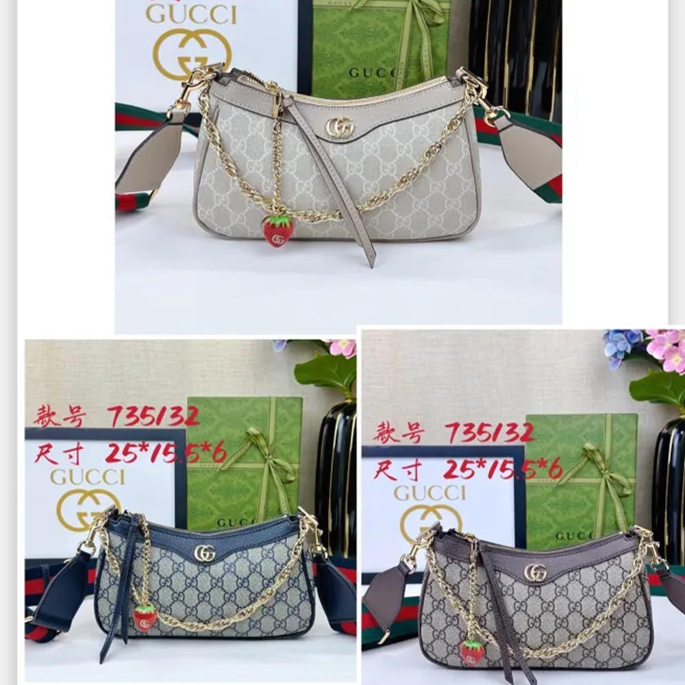 Gucci Shoulder Bag 735132 BM021  25cm