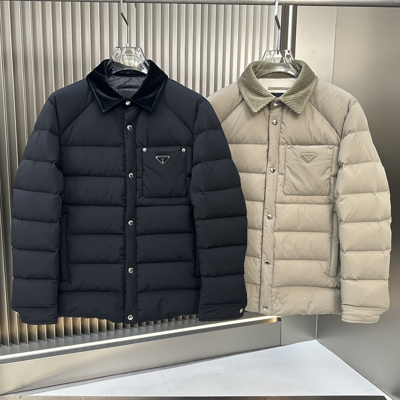 Prada Down Jacket Men's Exclusive Clothes