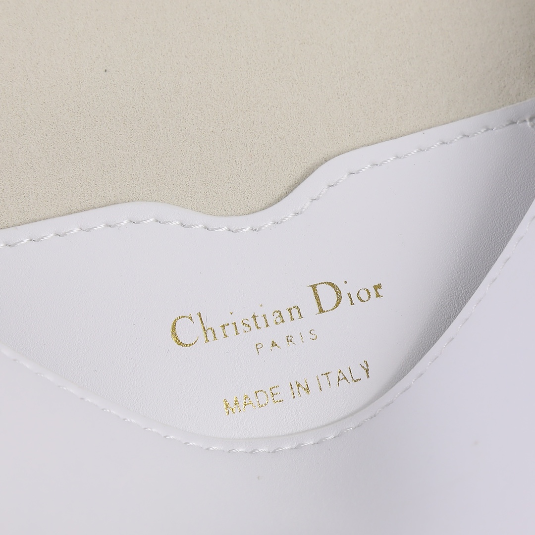 Medium Dior Bobby bag White CD-2011 XB081 22cm