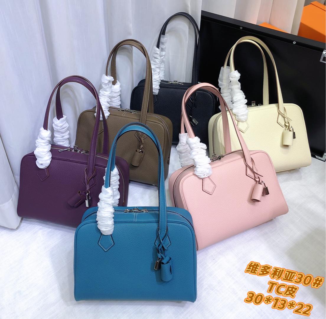 Hermes Victoria Bag XYZ082 30cm
