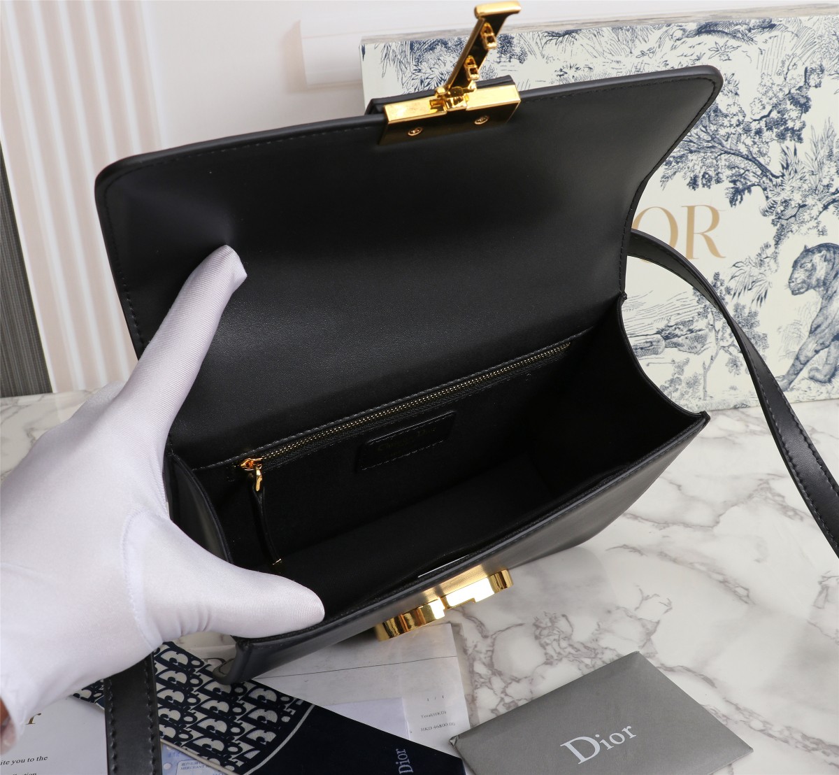 30 Montaigne Bag Brown CD-1001 XB081 24cm