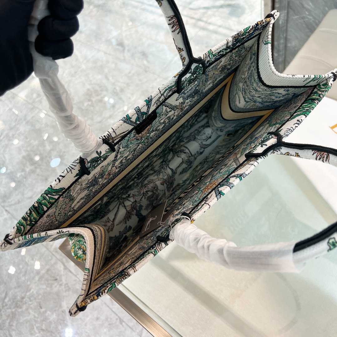 10A + top quality Large Dior Book Tote 1286 DLAM042 42cm