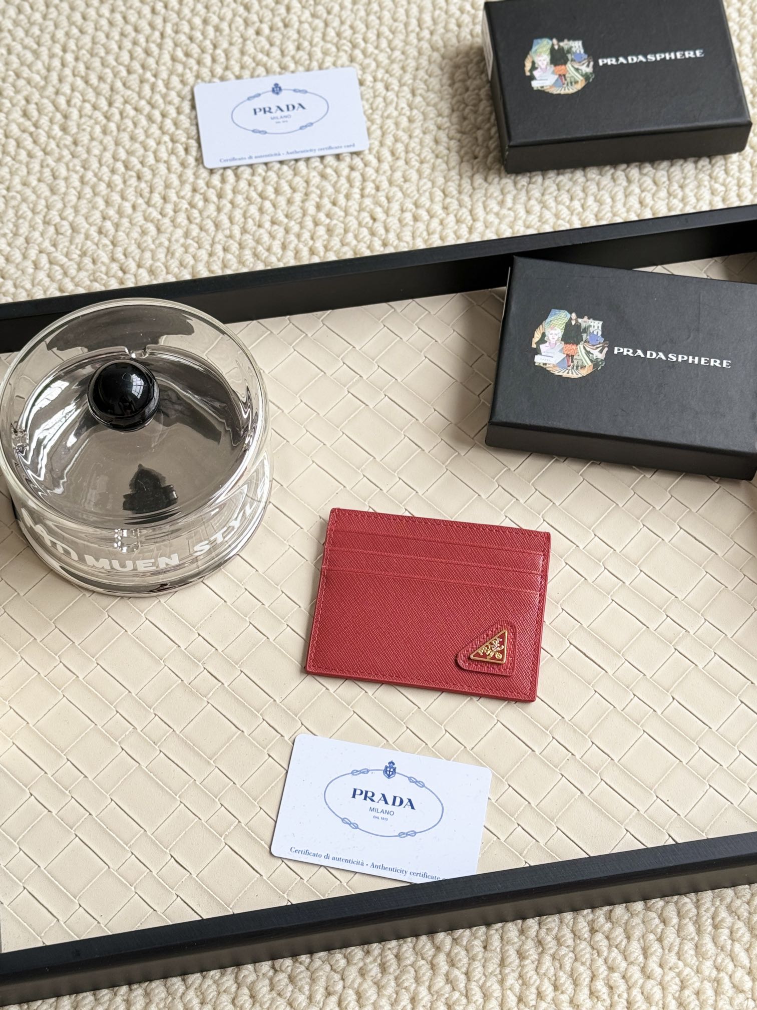 Prada Wallet Card Holder 1MC025