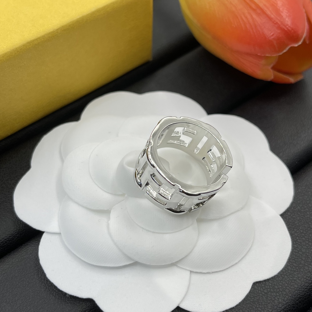Fendi Jewelry Rings Open hollow ring