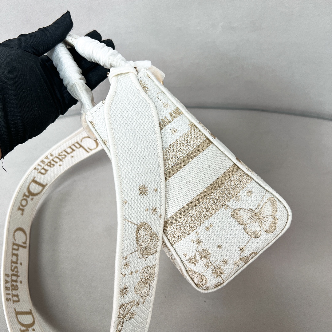 10A + top quality Dior Lady D-Lite Bag 9921 LM082 17cm