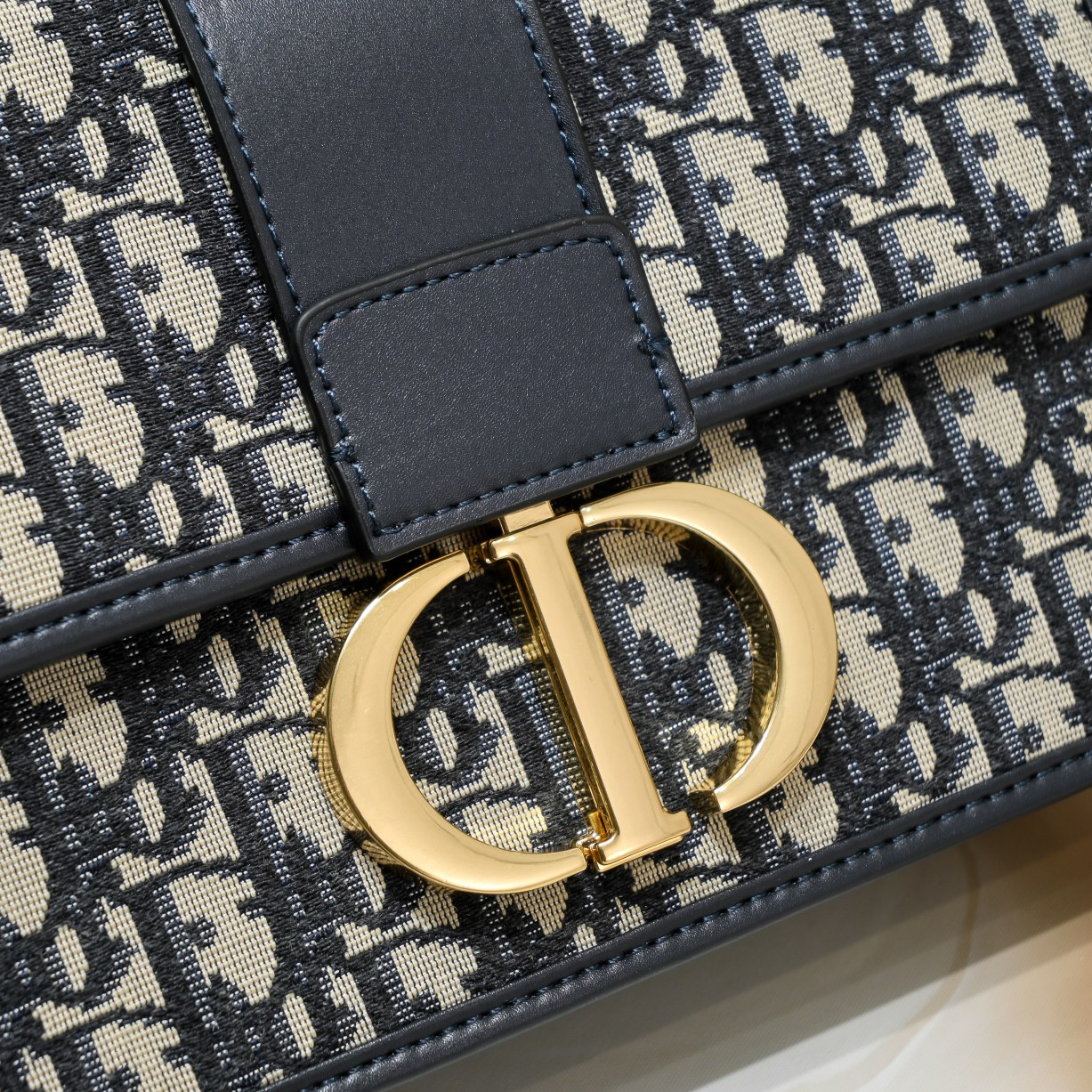 30 Montaigne Bag Blue print CD-1001 XB071 24cm