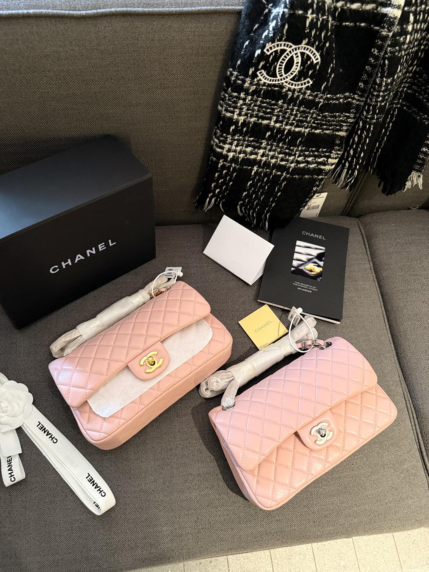 Chanel Classic Flap Bag Sheep 1112CF LLS091 23cm